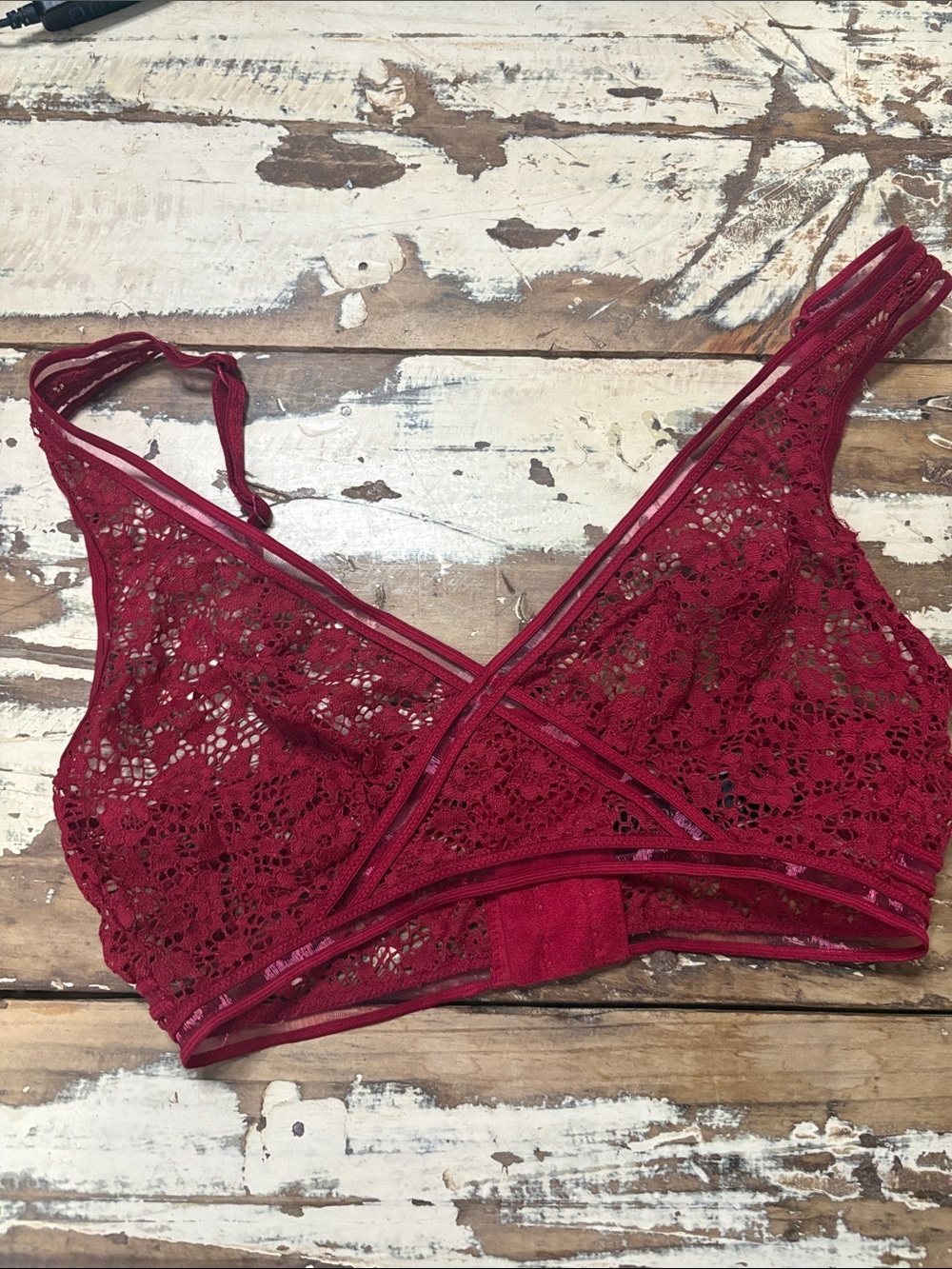 Victoria's Secret Burgundy Lace Bralette - Picture 8 of 8